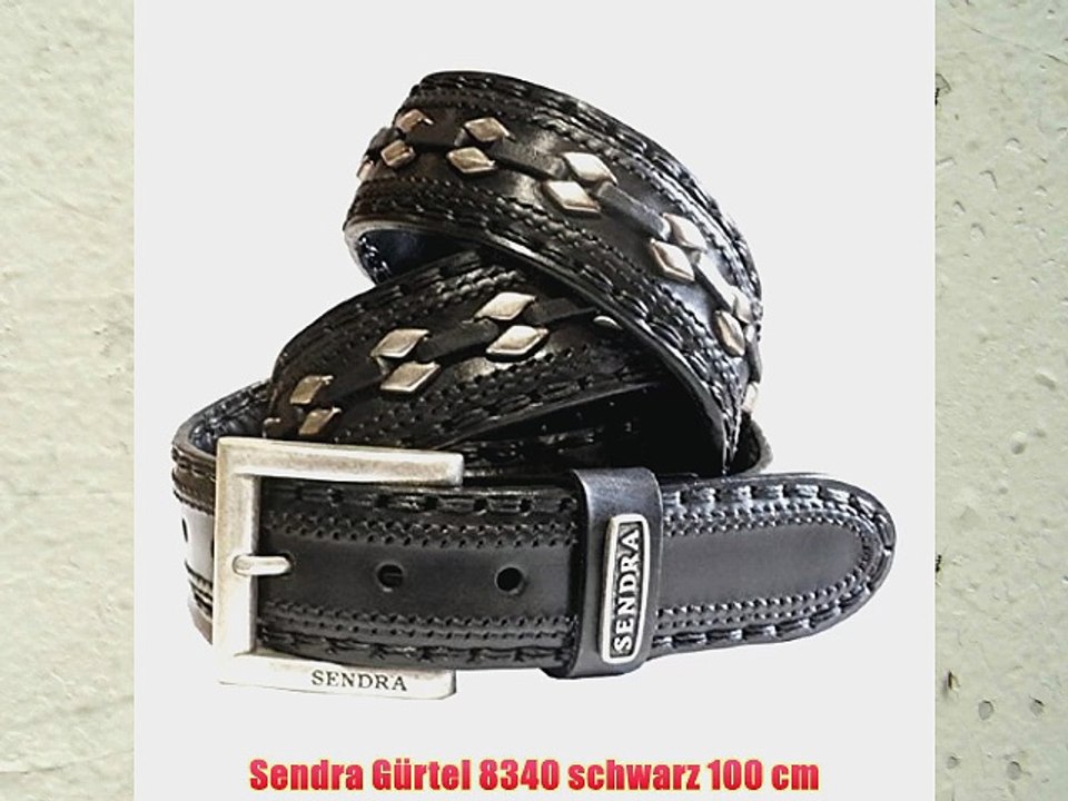 Sendra G?rtel 8340 schwarz 100 cm