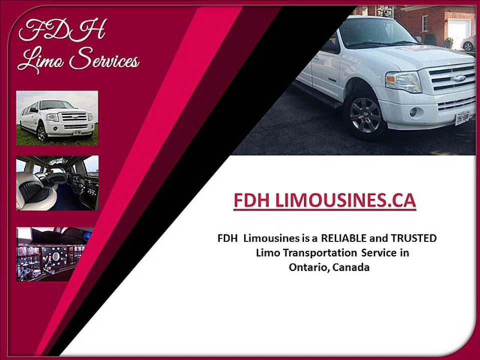 Toronto Limo Service | Weddings, Proms, Birthday party, Night out | Milton Limo