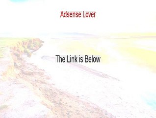 Adsense Lover PDF Download - Download Here