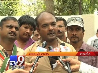 Congress suspends its two Rajkot councilors over extortion charges - Tv9