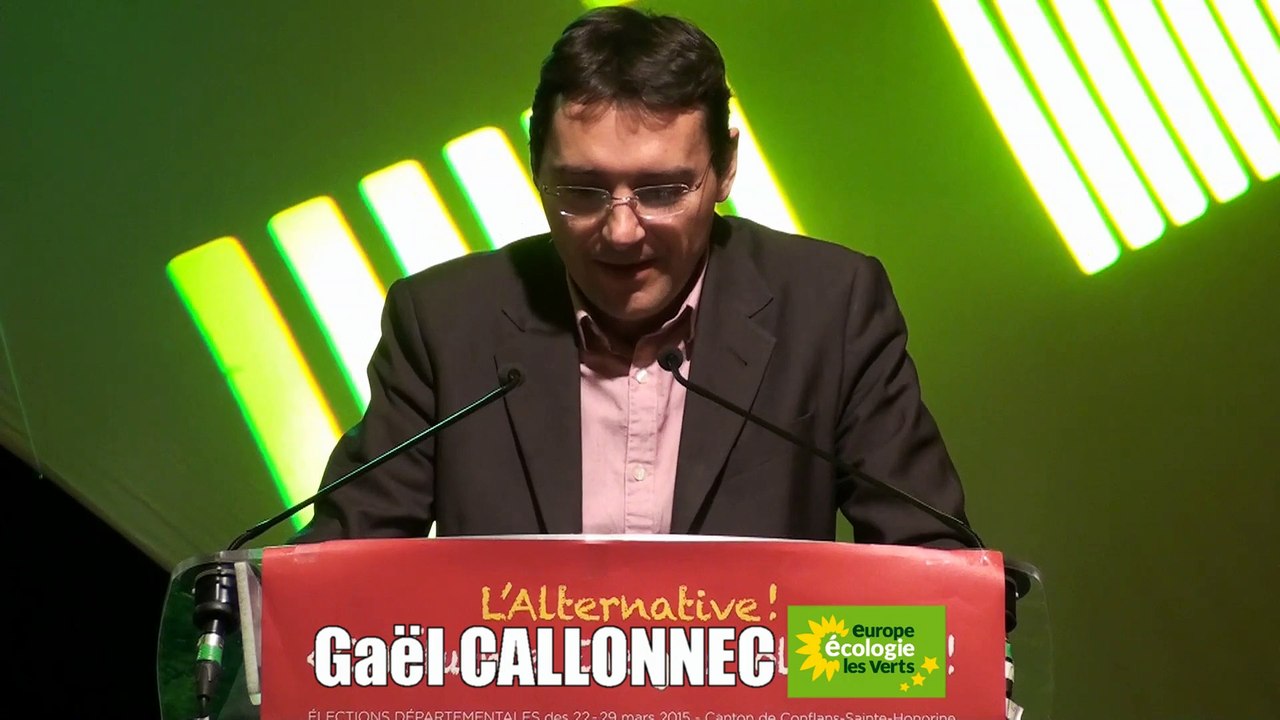 Discours de Gaël CALLONNEC (EELV)