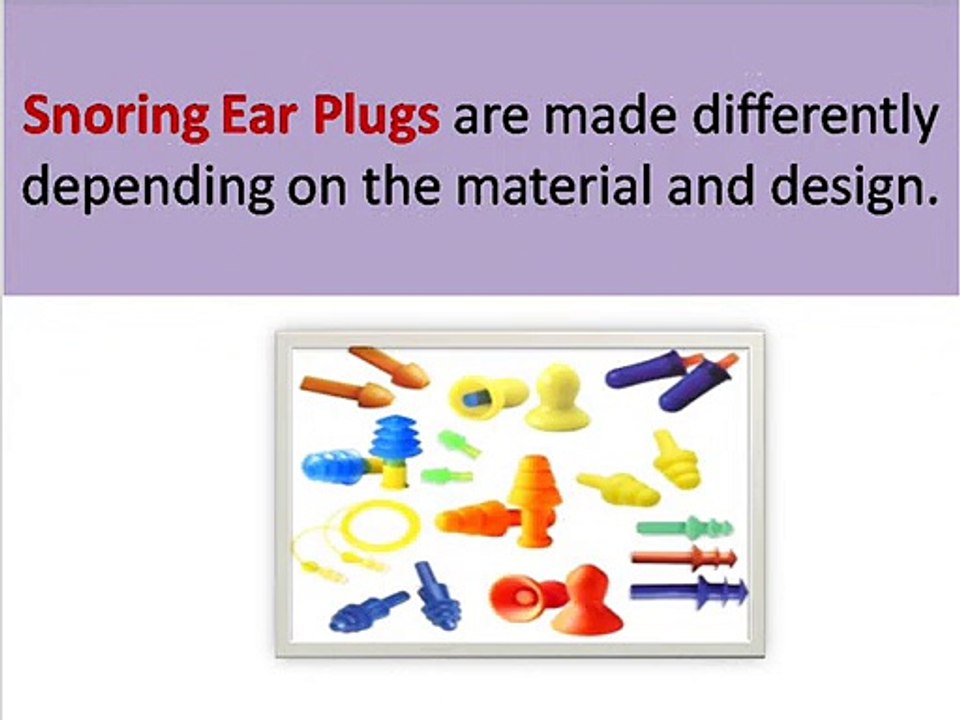 Ear Plugs For Snoring in Australia
