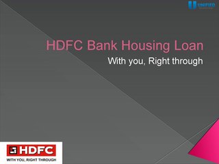 HDFC Bank Housing Loan