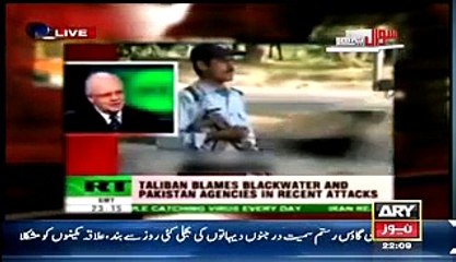Listen What Webster Tarpley said about presence Blackwater in Pakistan