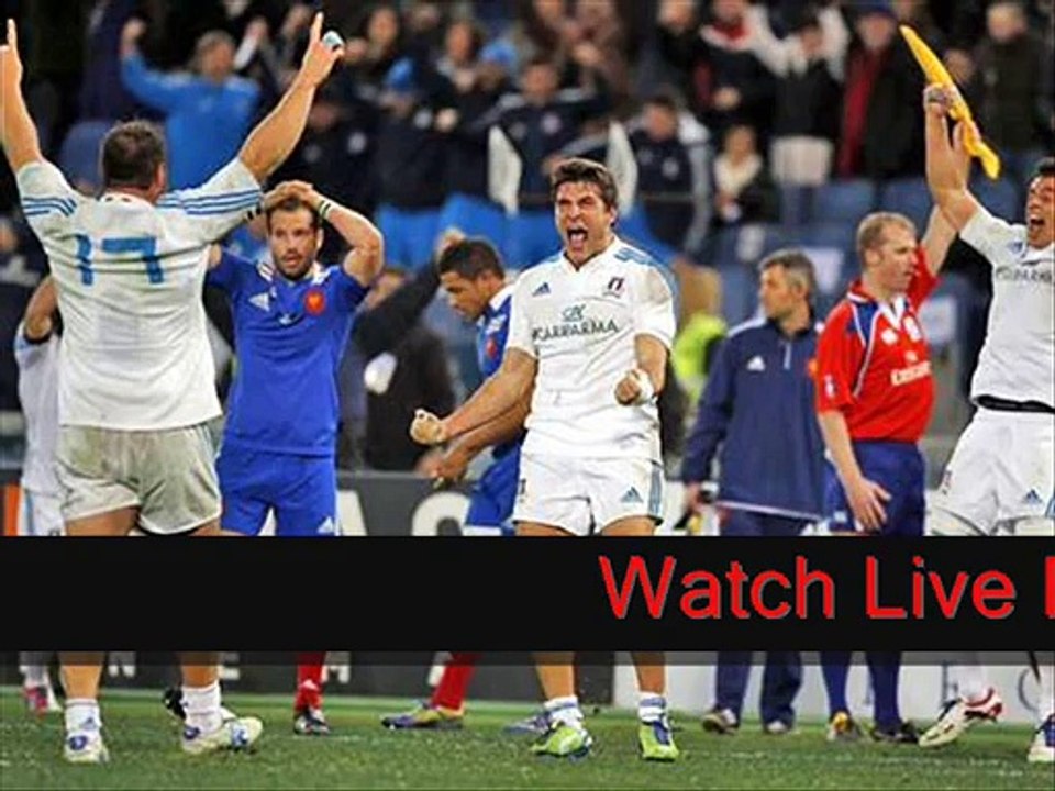 rugby Italy vs France online live