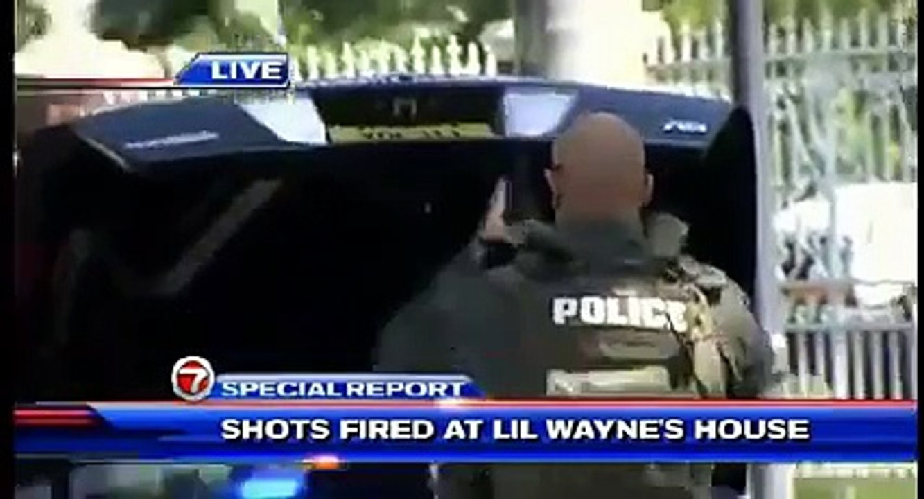 Shooting at Lil' Wayne's Miami Beach Home (VIDEO) 4 People Shot At Lil Wayne's Mansion