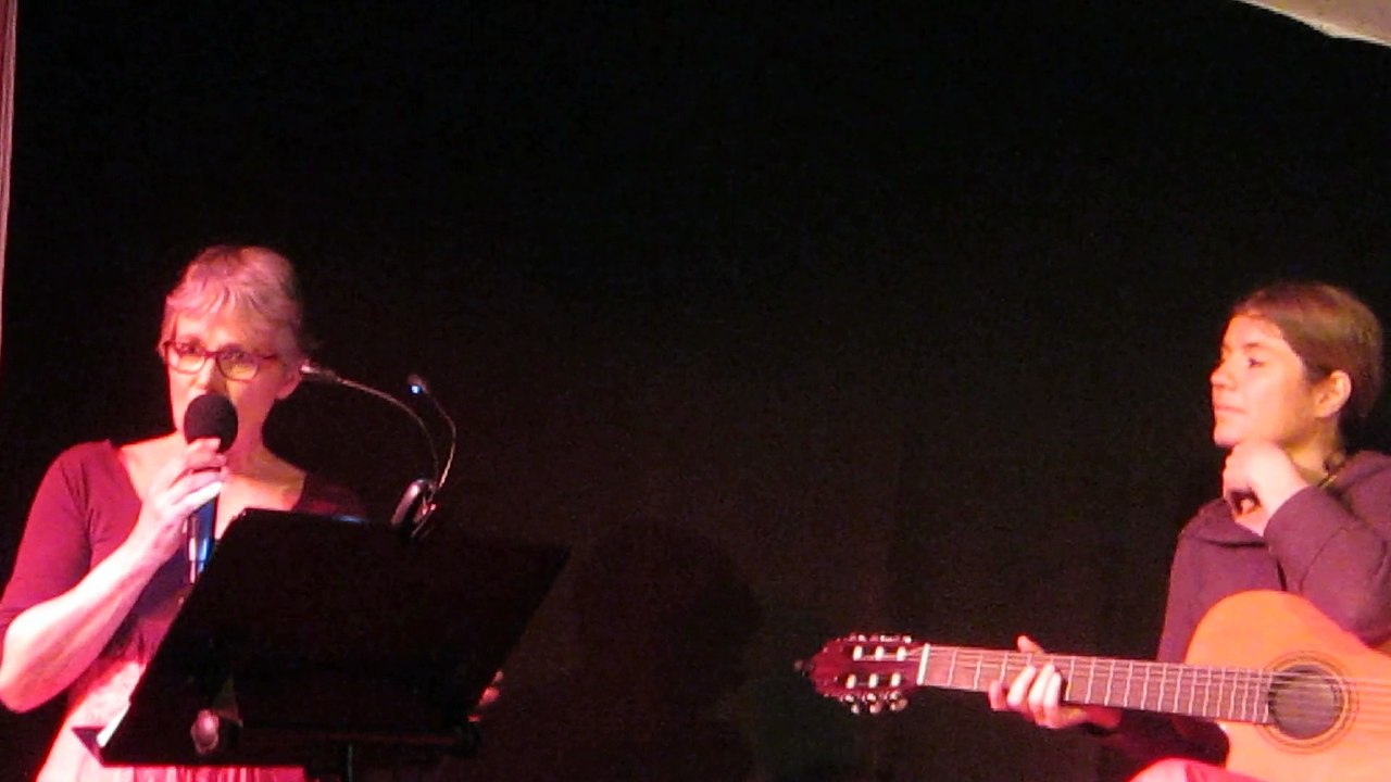 Extrait 1...  Claude FEVRE (Lecture/Interprétation) et Fany PORTE (Guitare et canevas harmonieux)