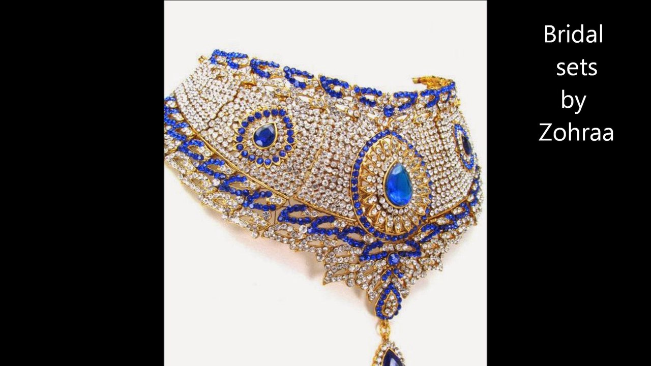 Bridal necklace sets jewellery online by Zohraa