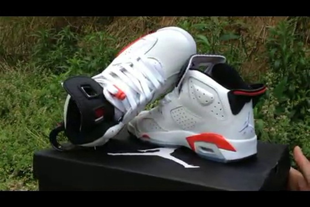 Perfect Nike Jordan 6 Mens Shoes White Orange Online Review kicksgrid1.ru