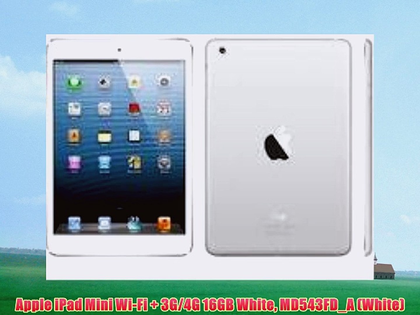 Apple Ipad Mini Wi Fi 3g 4g 16gb White Md543fd A White Video Dailymotion