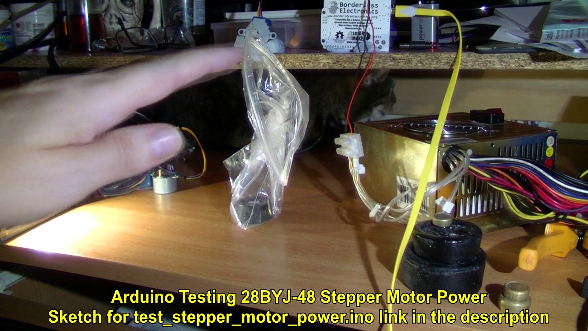 Arduino Testing 28BYJ 48 Stepper Motor Strength test. - video Dailymotion