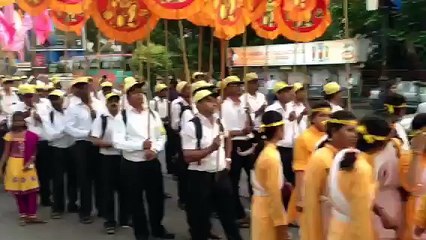 Ganpati Visarjan Miravnuk (Immersion procession) Aniruddhabapu_Mumbai