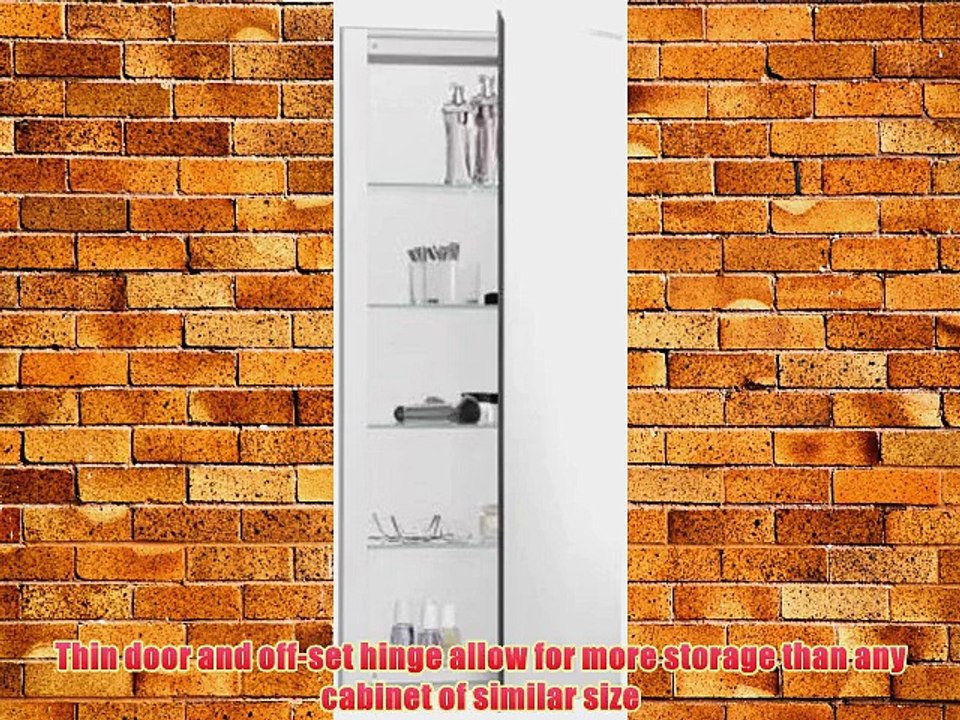 Robern CB-RC1636D4FB1  R3-Series Bevel Mirror Medicine Cabinet