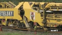 Automated Train Tracks Installation