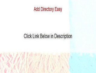 Add Directory Easy Reviews - See my Review [2015]