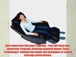 Human Touch ZeroG 2.0 Immersion Seating Massage Chair