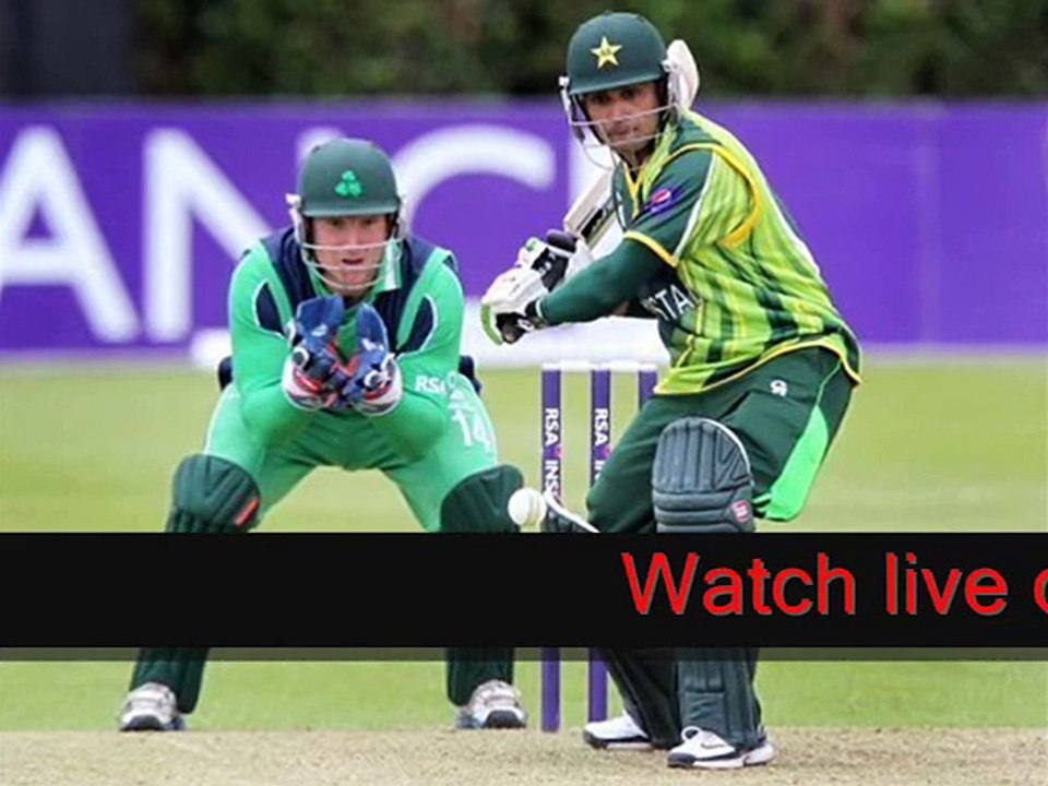 Can I watch Cricket Worldcup ireland vs pakistan live match