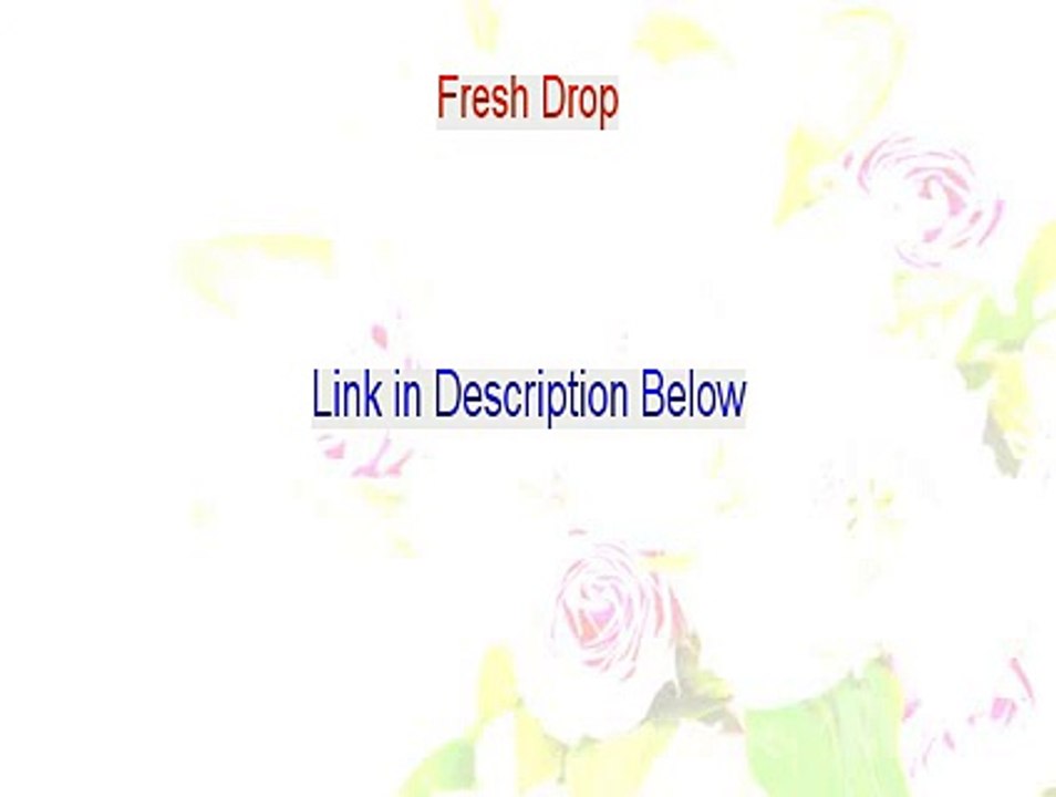 Fresh Drop PDF Download (Instant Download)
