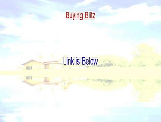 Buying Blitz Download - buying a blitzball [2015]