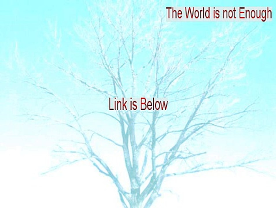 The World is not Enough: Prima Official eGuide Crack [Download Now 2015]