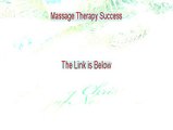 Massage Therapy Success PDF Free [massage therapy success strategies]