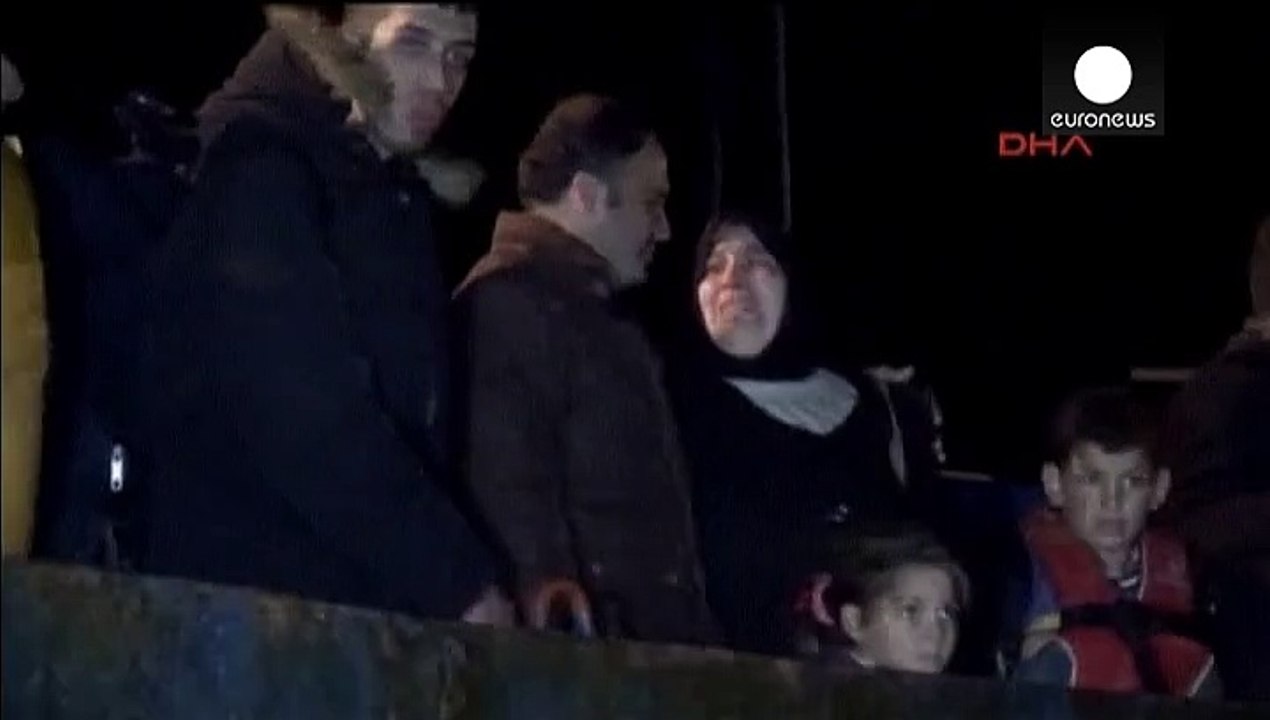 Türkische Küstenwache stoppt Frachtschiff mit Flüchtlingen