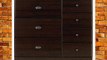 Lang Furniture Bayfield 7-Drawer Dresser with Roller Glides 16 by 48 by 40-Inch Espresso Maple