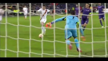 Fiorentina 1-0 AS Roma - Ljajić Miss Penalty 12-03-2015/HD/