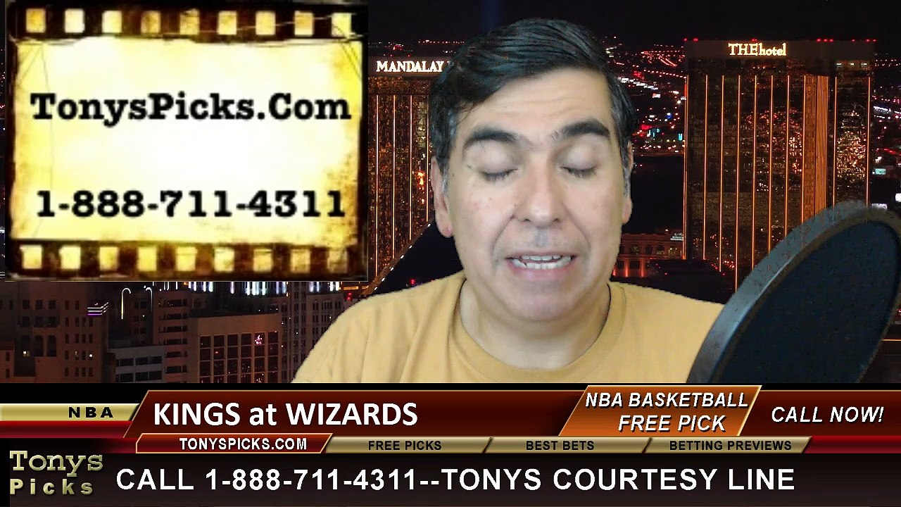 Washington Wizards vs. Sacramento Kings Free Pick Prediction NBA Pro Basketball Odds Preview 3-14-2015