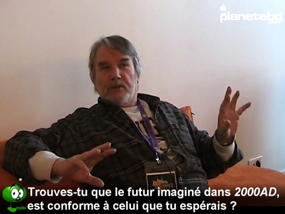 Ian Gibson en interview sur PlaneteBD.com