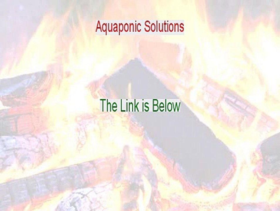 Aquaponic Solutions Reviewed (My Review 2015)