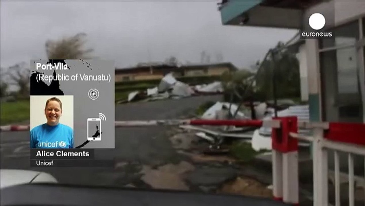 Augenzeugin in Vanuatu: "Nahezu komplette Zerstörung"