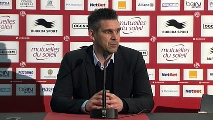 J.GOURVENNEC Conf de presse après OGCN-EAG