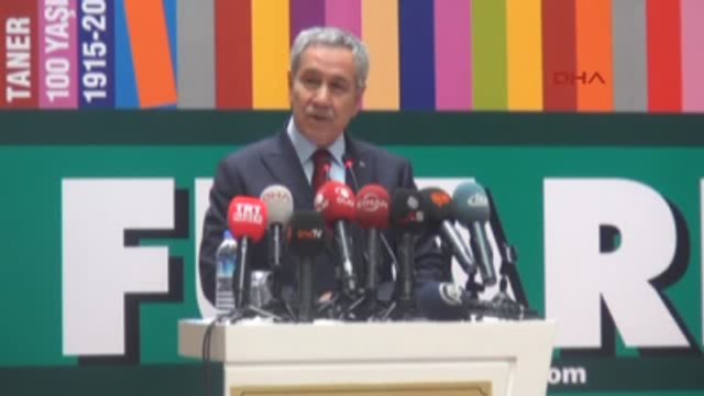 Bursa3 Detaylarbaşbakan Yardımcısı ve Hükümet Sözcüsü Bülent Arınç, Bursa Kitap Fuarı?nın Açılışına...