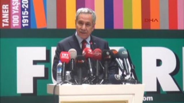 Bursa2başbakan Yardımcısı ve Hükümet Sözcüsü Bülent Arınç, Bursa Kitap Fuarı?nın Açılışına Katıldı