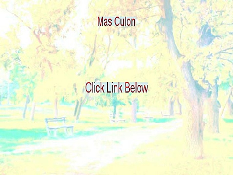 Mas Culon Reviews (Video Review)