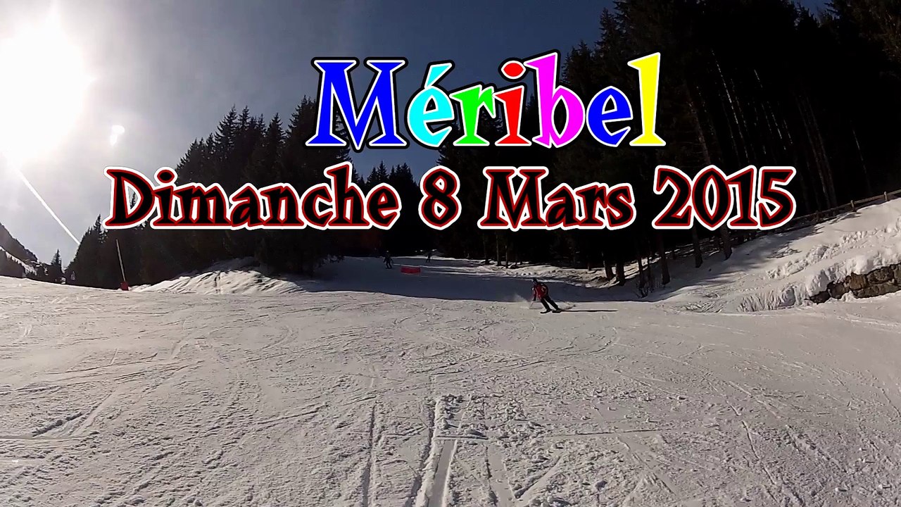 Méribel Dimanche 8 Mars 2015