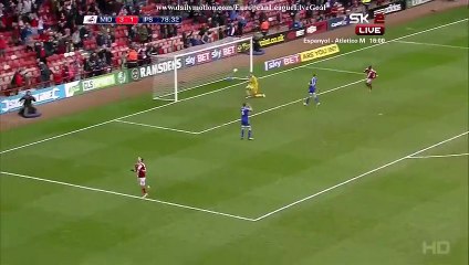Patrick Bamford 4_1 _ Middlesbrough - Ipswich Town 14.03.2015 HD
