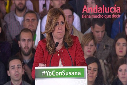 Díaz critica la romería de ministros de Rajoy