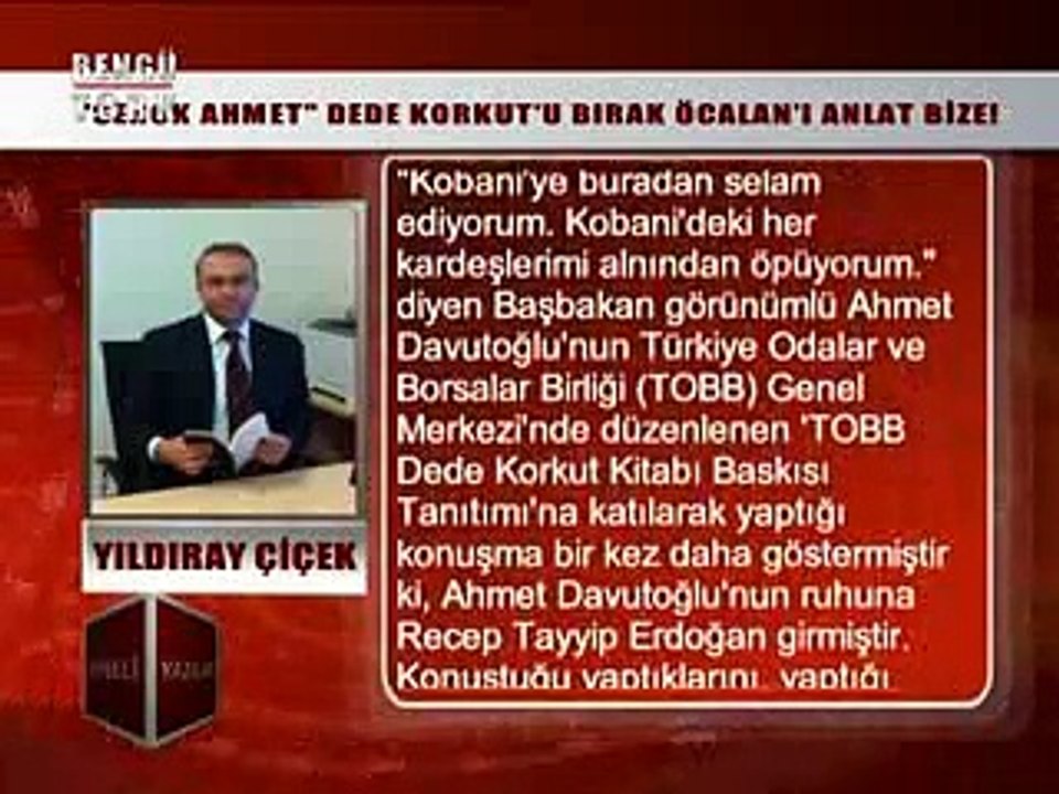 KÖŞELİ YAZILAR - YILDIRAY ÇİÇEK - 14.03.2015
