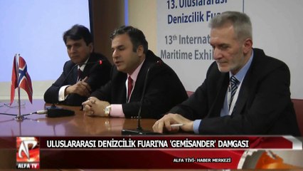 uluslararası denizcilik fuarı'na 'gemisander' damgası