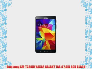 Samsung SM-T230NYKAXAR GALAXY TAB 4 7.0IN 8GB BLACK