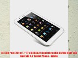 TG Talk Pad E701 w/ 7'' TFT MTK6572 Dual Core RAM 512MB ROM 4GB Android 4.2 Tablet Phone -