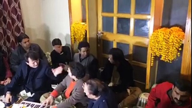 Ustad Dildar Hussain playing tabla with Asif Santoo Qawwal