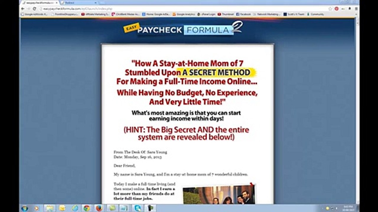 Easy Paycheck Formula 2 Review And Bonus