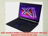 Xi PowerGo 15/7 17.3-Inch CAD Laptop - i7-4810MQ 8GB RAM NVIDIA QUADRO K3100M 1TB SSHD DVDRW