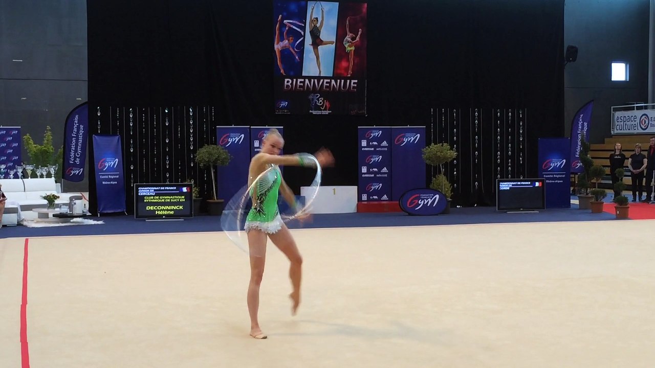 Chloé Jovenin - Cerceau - Championnats de France Juniors 2015