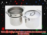 All-Clad Stainless 7-Quart Stockpot with Pasta Insert