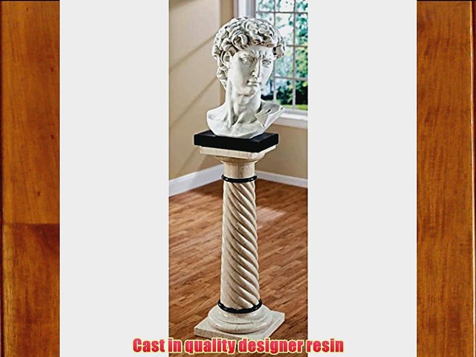 Design Toscano KY2417 Bust of Michelangelo's David Statue