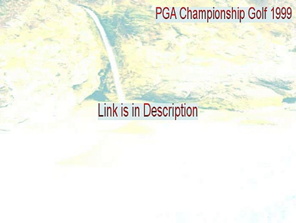 PGA Championship Golf 1999 Download Free [Instant Download]
